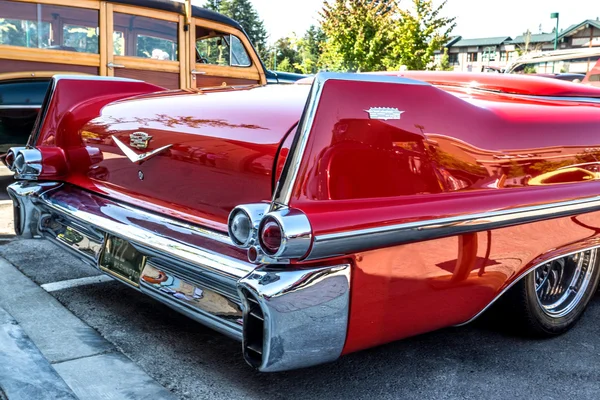 1957 Cadillac rear view. — Stock Photo, Image