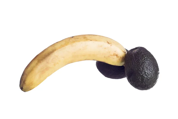 Vruchten analogie van mannelijke genitale — Stockfoto